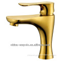 elegant gold color basin mixer,basin mixer alloy zinc,basin mixer tap